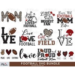 football mom svg, my heart is on that field svg, football svg,football mama svg, mom football svg, svg design, football