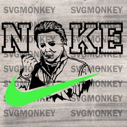 Michael Myers Nike Logo DXF SVG PNG EPS