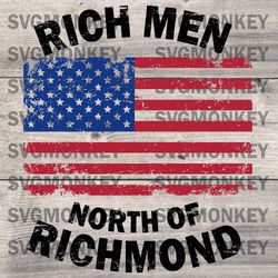 Rich Men North Of Richmond American DXF SVG PNG EPS