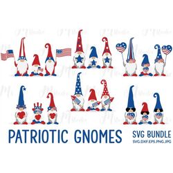 4th of july gnomes svg, 4th of july bundle svg, gnomes svg, 4th july svg.