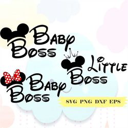 Boss Baby SVG Boss Baby Girl SVG Boss Baby SVG, svg, dxf, Cricut, Silhouette Cut File, Instant Download, Baby Boss Disne