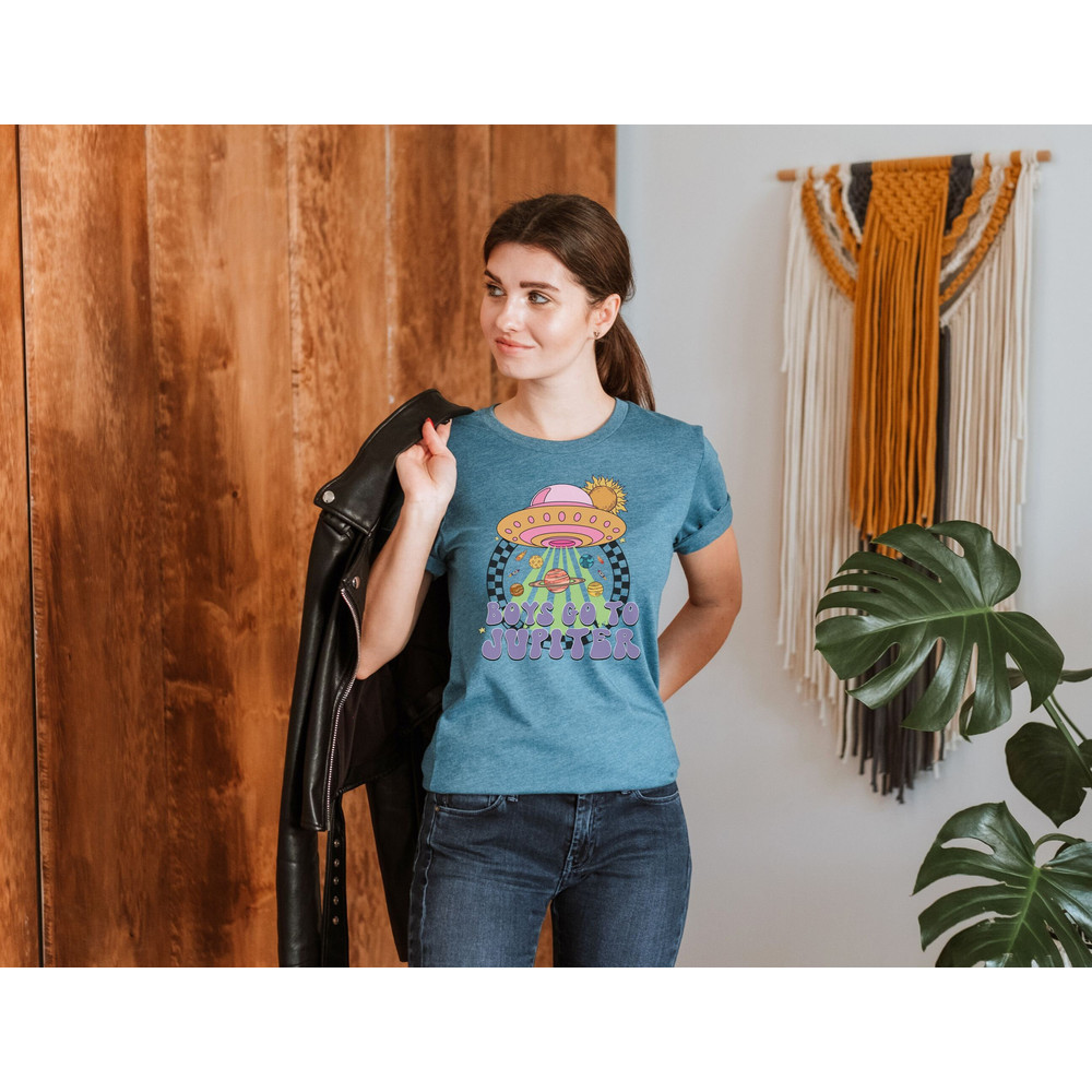 Boys Go To Jupiter Graphic Tee, Preppy T-Shirts, Alien Invasion Shirts, Spaceship Tee, Solar System Graphic Tee, Funny Shirts, Gifts for her - 3.jpg
