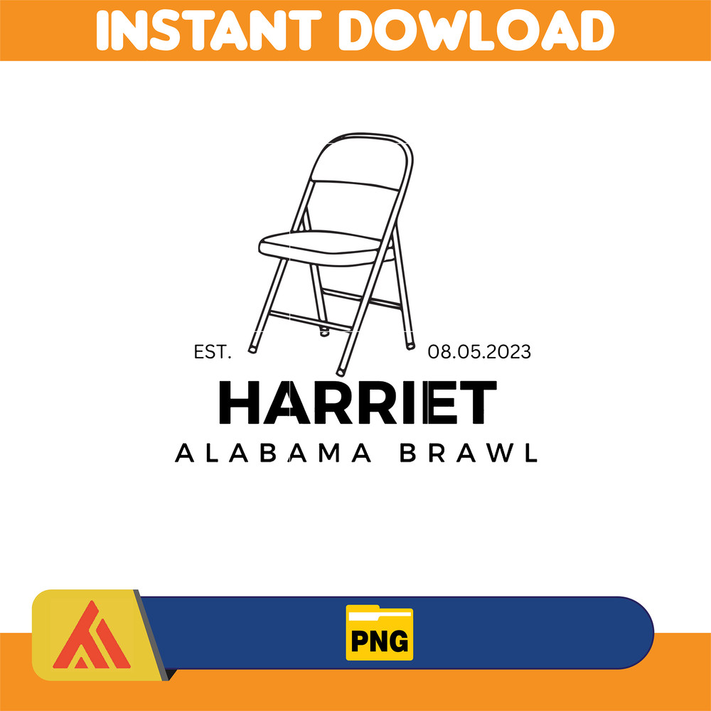 Alabama Brawl Png, Alabama Slugger Png, Small Town Png, Try That in a Small Town, White Folding Chair, Alabama Slamma (26).jpg