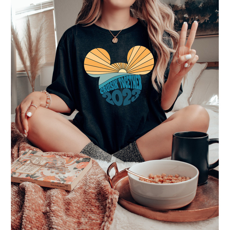 Disney Cruisin' Together Tshirt, Disney Cruise Tees for family or individual, Disney memorabilia, Disney Vacation Tshirt, Disney cruise tee - 1.jpg