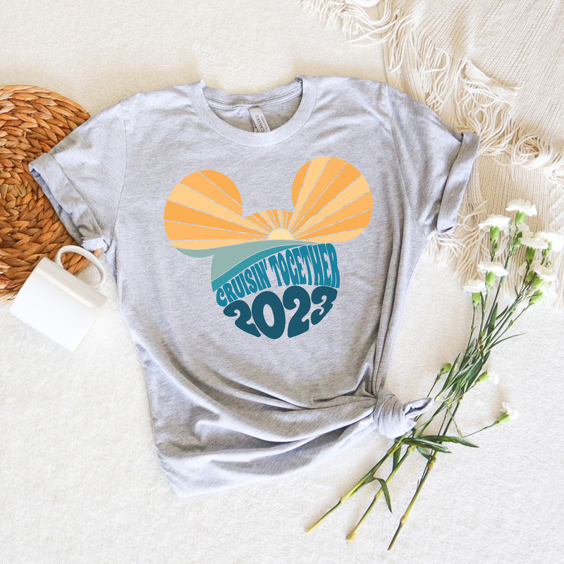 Disney Cruisin' Together Tshirt, Disney Cruise Tees for family or individual, Disney memorabilia, Disney Vacation Tshirt, Disney cruise tee - 3.jpg