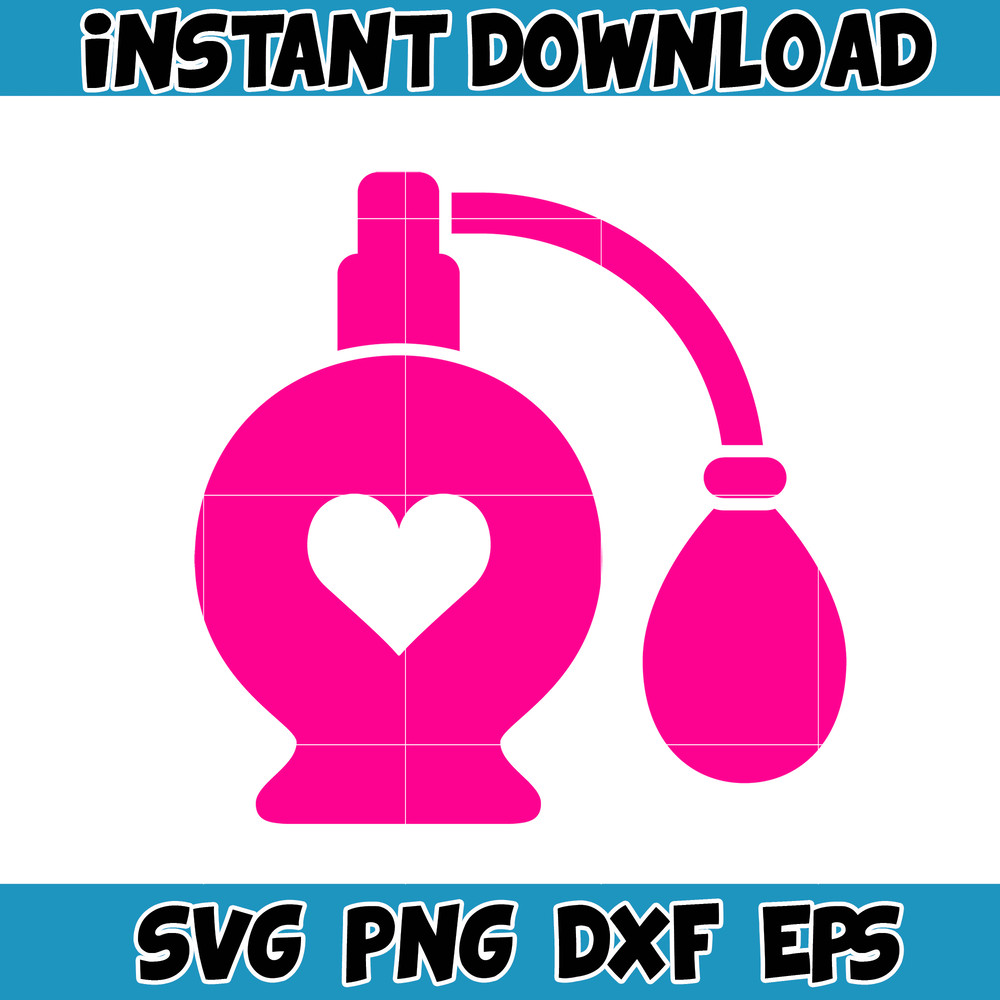 Barbi Icons Logo Babe Doll Girly Princess Silhouette Head Pink, SVG Clipart Digital Download Sublimation Cricut Cut (1).jpg