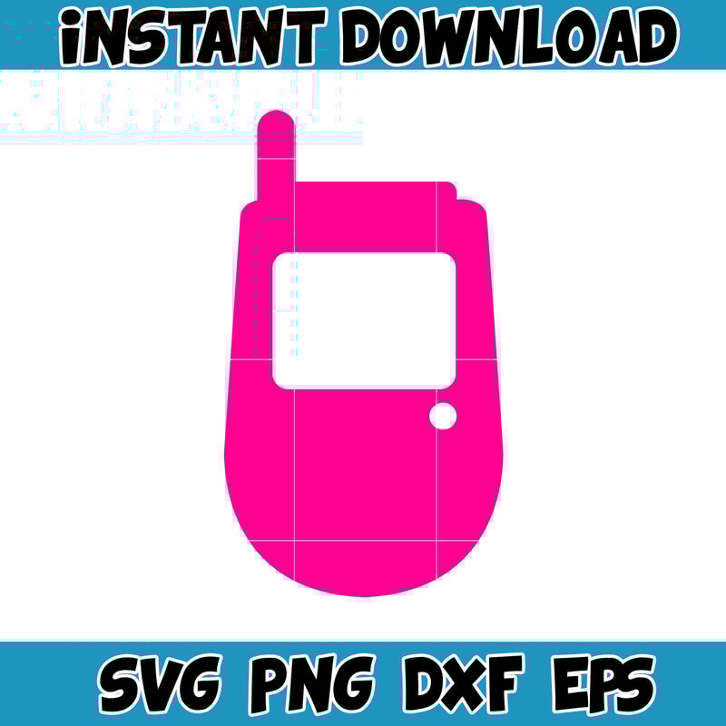 Barbi Icons Logo Babe Doll Girly Princess Silhouette Head Pink, SVG Clipart Digital Download Sublimation Cricut Cut (36).jpg