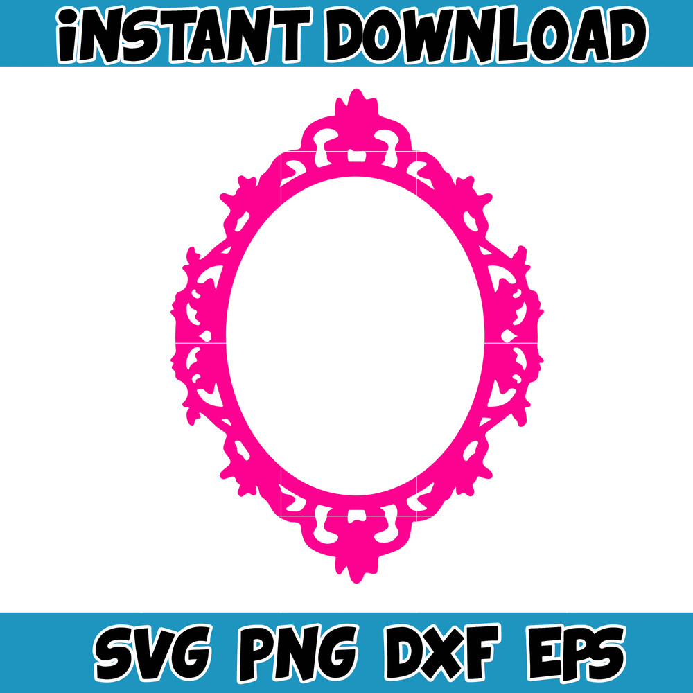 Barbi Icons Logo Babe Doll Girly Princess Silhouette Head Pink, SVG Clipart Digital Download Sublimation Cricut Cut (60).jpg