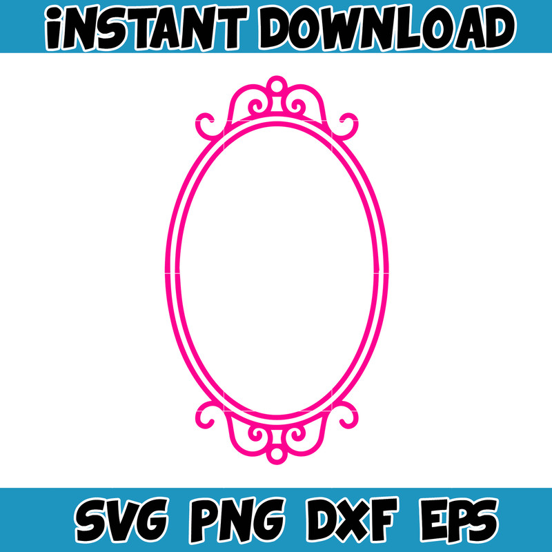 Barbi Icons Logo Babe Doll Girly Princess Silhouette Head Pink, SVG Clipart Digital Download Sublimation Cricut Cut (61).jpg