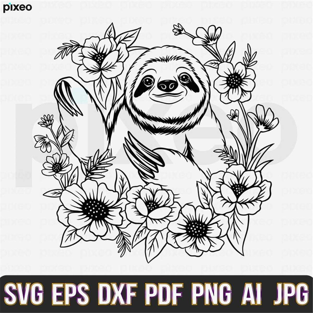 MR-2782023195257-sloth-with-flowers-svg-sloth-svg-sloth-flower-svg-sloth-image-1.jpg