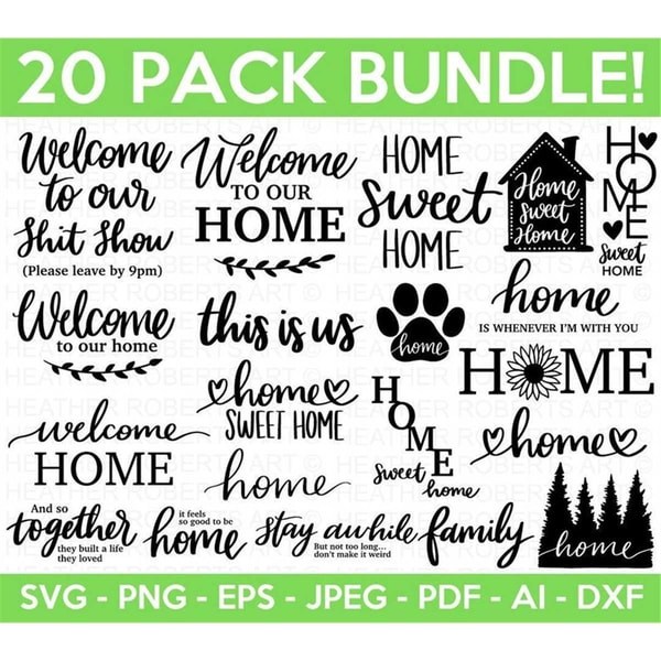 Welcome SVG Bundle, Welcome Signs SVG, Welcome SVG, Porch Si | Inspire ...