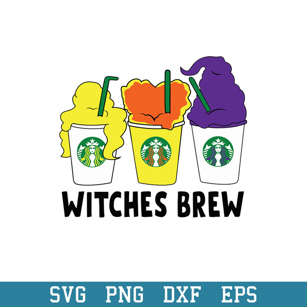 Witches Brew Halloween Svg, Halloween Svg, Png Dxf Eps Digital File.jpeg