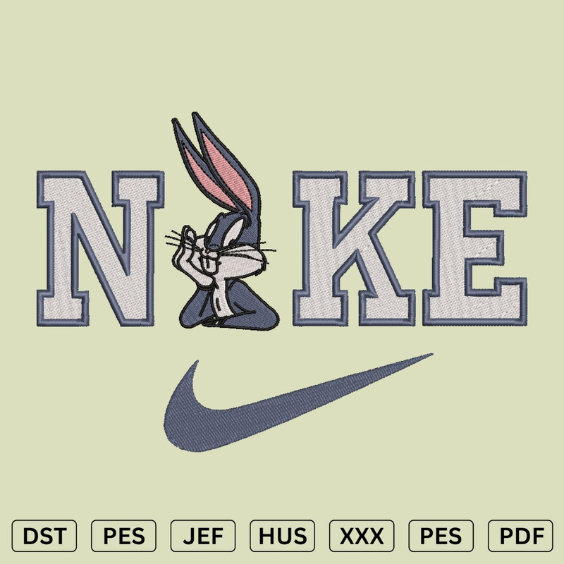 Nike Bug Bunny Embroidery Design A.jpg