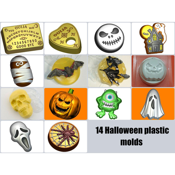 14 Halloween plastic molds.jpg