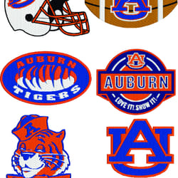 auburn 2 embriodery designs