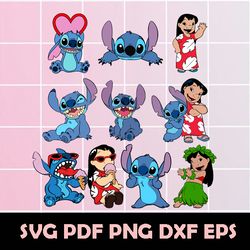 lilo and stitch svg, lilo and stitch clipart, lilo and stitch png, lilo and stitch eps, lilo and stitch dxf, lilo svg