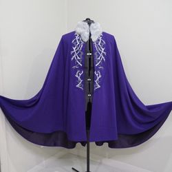 Grisha purple Durast cape - Shadow and Bone cosplay costume