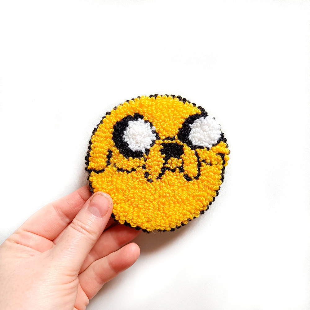 Jake coasters Tufted coasters Punch needle coasters Christmas coasters Christmas gifts Sweet Home Coasters Mug coasters