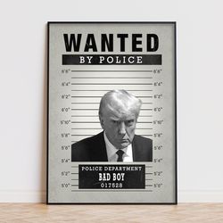 Donald Trump Mugshot poster, Trump Mugshot bag era tour poster, Trump Mugshot poster, Trump Guilty Af poster, Republican
