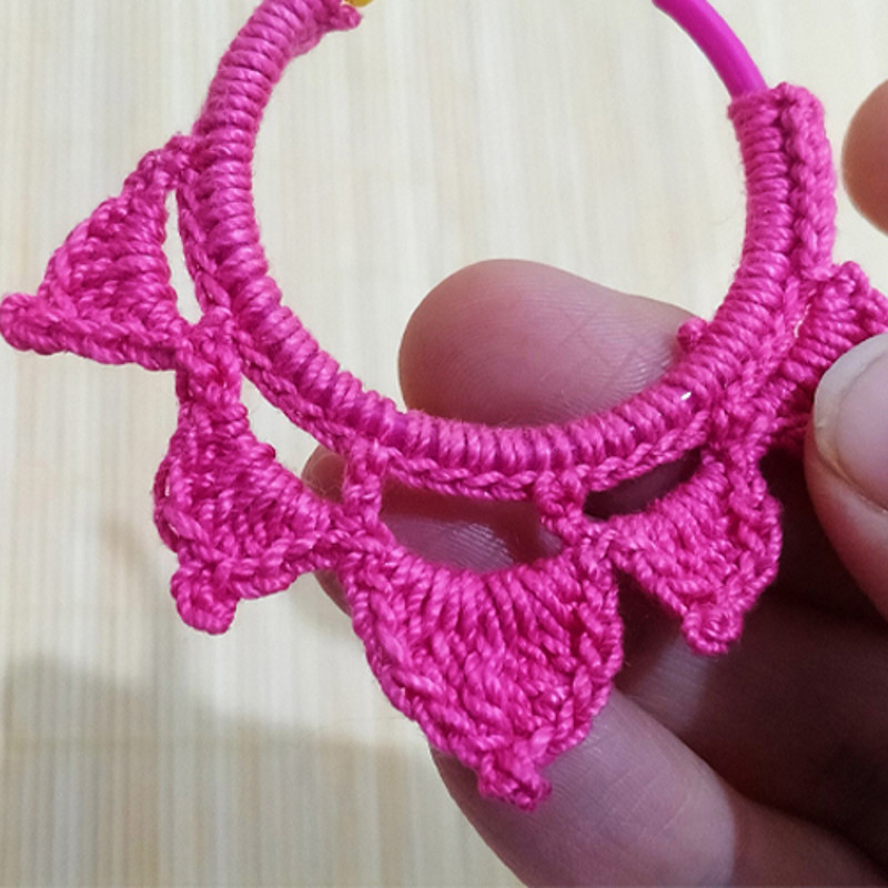 crochet earrings pattern