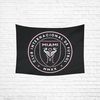 Inter Miami CF Wall Tapestry, Cotton Linen Wall Hanging.png