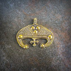 Lunula womens jewellery,lunula girls amulet,handmade lunula necklace pendant,ukrainian lunula jewelry,femininity symbol