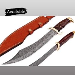 christmas gift custom hand made bowie hunting knife