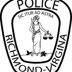 patch of the richmond police department vector file svg dxf eps png jpg file