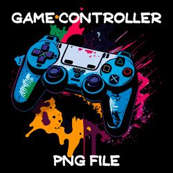 game multicolor controller digital file png playstation controller