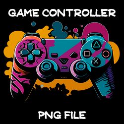 game multicolor controller digital file png playstation controller