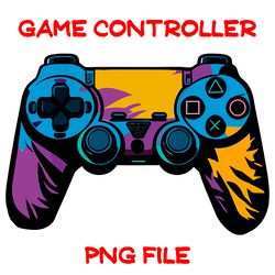 game multicolor controller digital file png playstation controller
