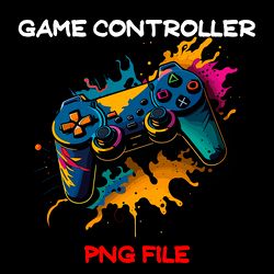 game multicolor controller digital file png playstation controller