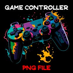game multicolor controller digital file png playstation controller