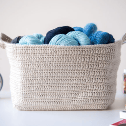 Essentials Basket Crochet Pattern