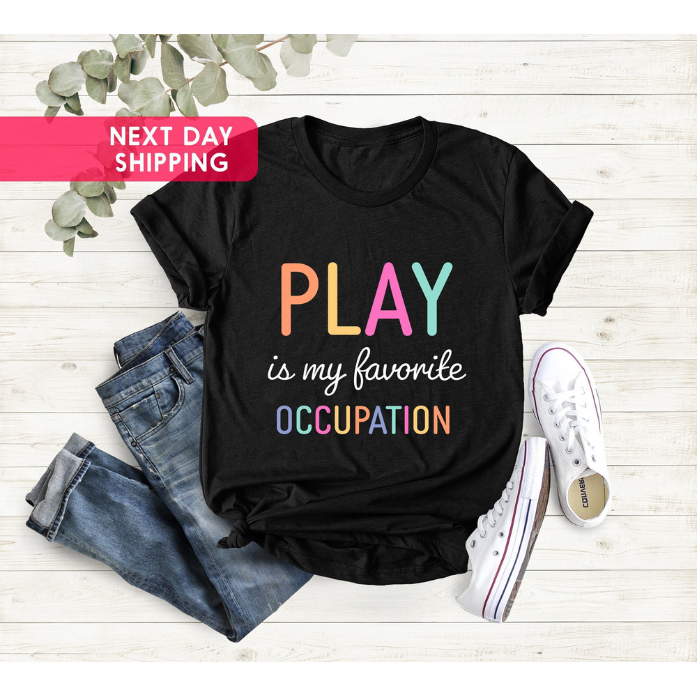 Cute Occupational Therapy Shirt, Occupational Therapist, Therapist Shirt, Gift for OT Therapists, Therapy Shirt, OT Graduation Gift,OP Shirt - 1.jpg