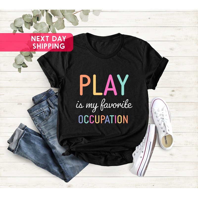 Cute Occupational Therapy Shirt, Occupational Therapist, Therapist Shirt, Gift for OT Therapists, Therapy Shirt, OT Graduation Gift,OP Shirt - 1.jpg