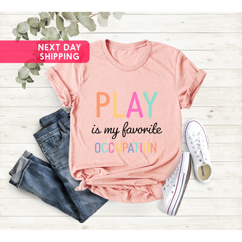 Cute Occupational Therapy Shirt, Occupational Therapist, Therapist Shirt, Gift for OT Therapists, Therapy Shirt, OT Graduation Gift,OP Shirt - 4.jpg