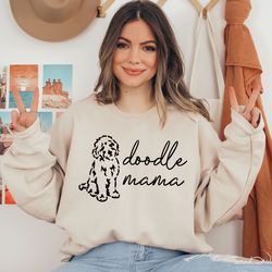 doodle mama sweatshirt, funny shirt, funny sweatshirt, graph