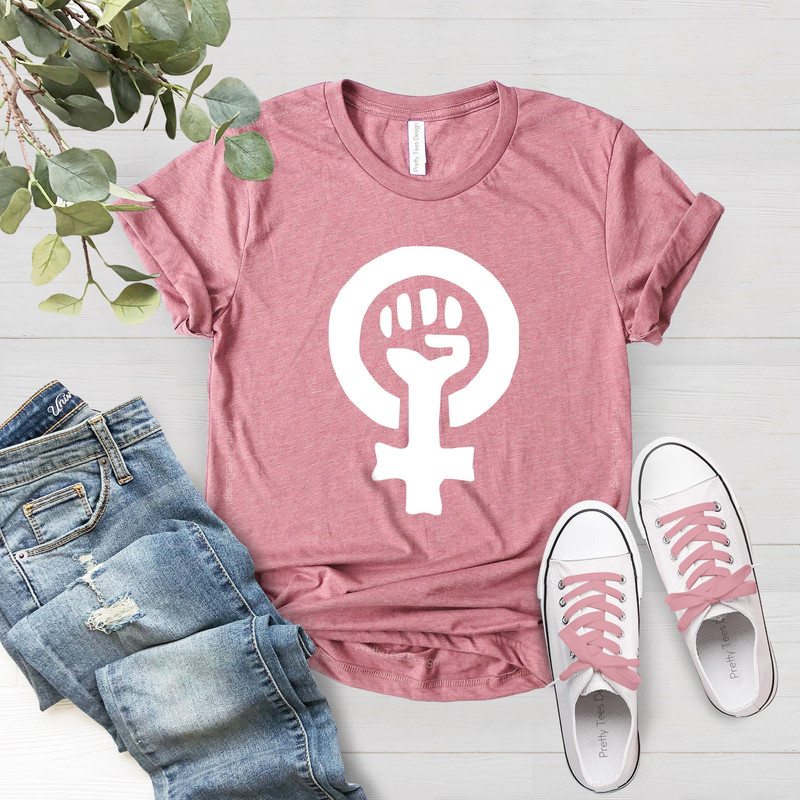 Female Symbol Shirt, Feminist Movement, Feminism Art, Gifts For Her, Woman Fist T Shirt, Womens Rights Tee, Intersectional - 2.jpg