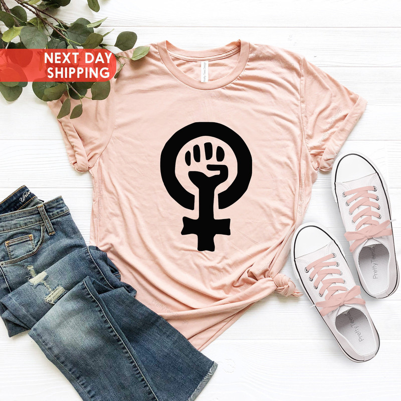 Female Symbol Shirt, Feminist Movement, Feminism Art, Gifts For Her, Woman Fist T Shirt, Womens Rights Tee, Intersectional - 4.jpg