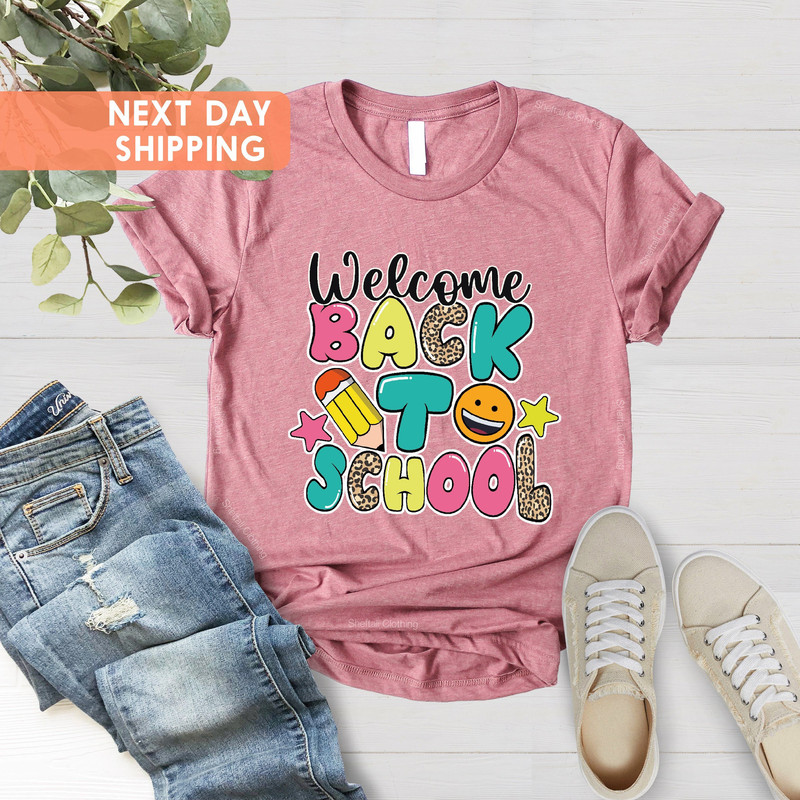 First Day of School Shirt, 1st Day of School Shirt, Gift For Teacher, Happy First Day of School Shirt, Teacher Shirt, School Shirts - 4.jpg