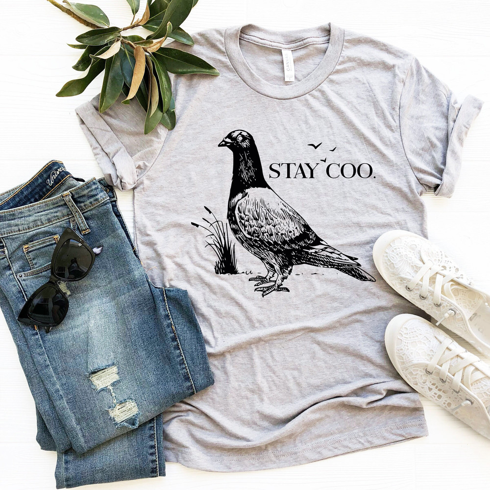 Funny Pidgeon Shirt, Cute Bird Meme Saying, Cool Bird Shirt, Cute Animal Lover Shirt, Bird Watcher Gift T-Shirt - 1.jpg