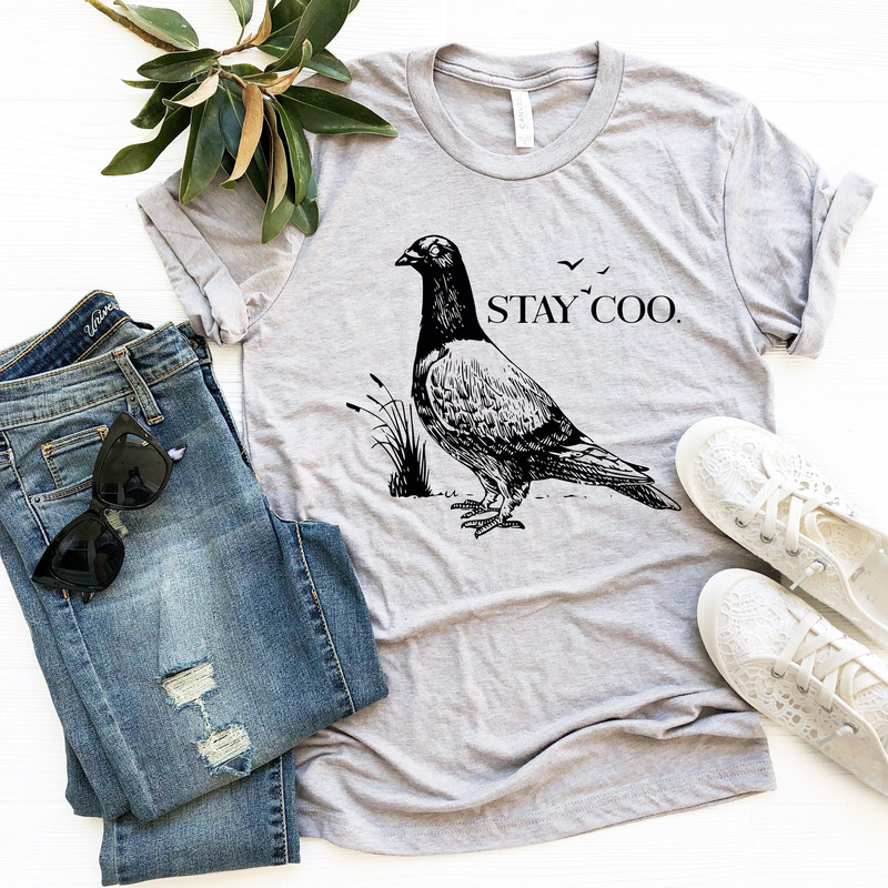 Funny Pidgeon Shirt, Cute Bird Meme Saying, Cool Bird Shirt, Cute Animal Lover Shirt, Bird Watcher Gift T-Shirt - 1.jpg