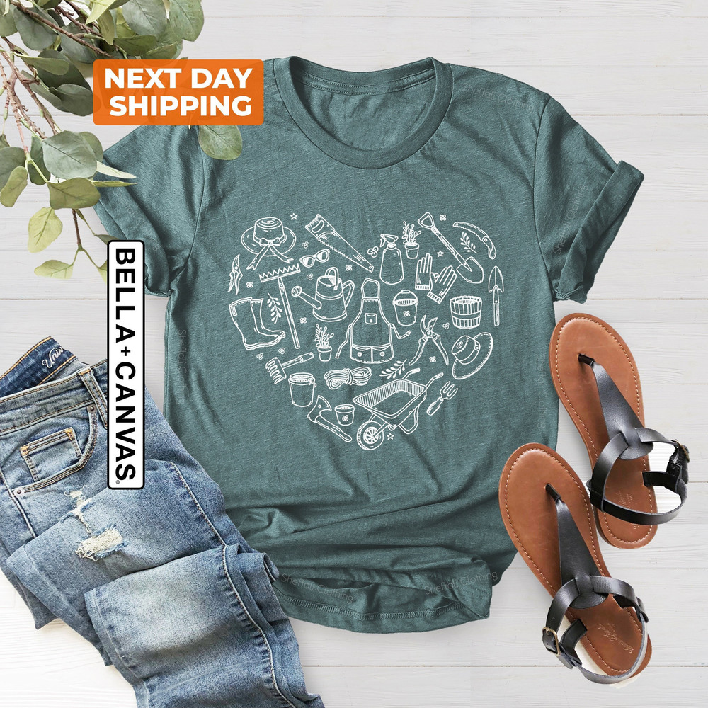 Gardening Shirt, Plant Tee, Farmer T-Shirt, Hoeing Ain't Easy Shirt, Gift For Gardeners, Botanical Shirt, Gardener Shirt, Plant Lover Shirt - 1.jpg