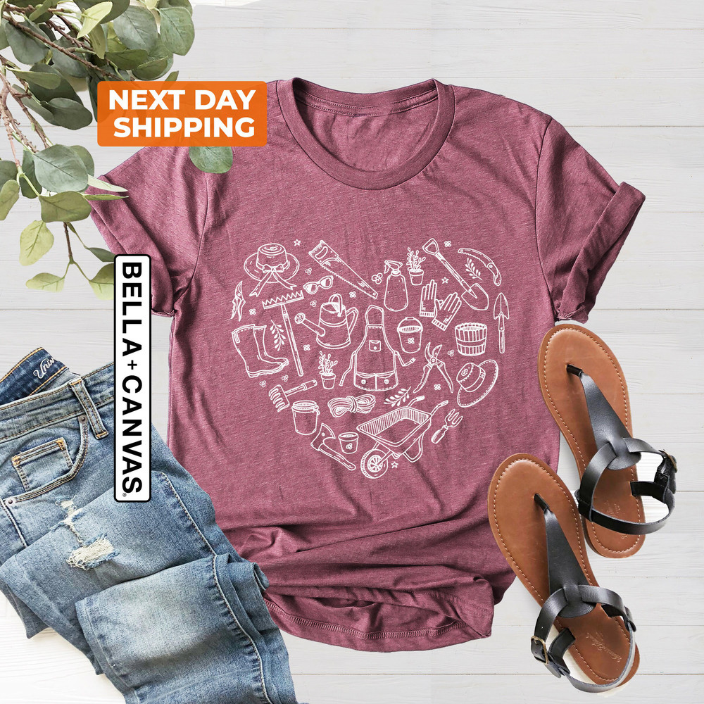 Gardening Shirt, Plant Tee, Farmer T-Shirt, Hoeing Ain't Easy Shirt, Gift For Gardeners, Botanical Shirt, Gardener Shirt, Plant Lover Shirt - 3.jpg