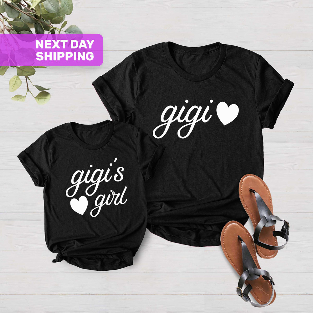 Gigi's Girl Shirt, Matching Gigi and Me Shirts, Gigi's Boy, Gigi and Me Tshirt, Mother's Day Gift, New Gigi Gift, Gigi Shirt, Mother's Day - 4.jpg