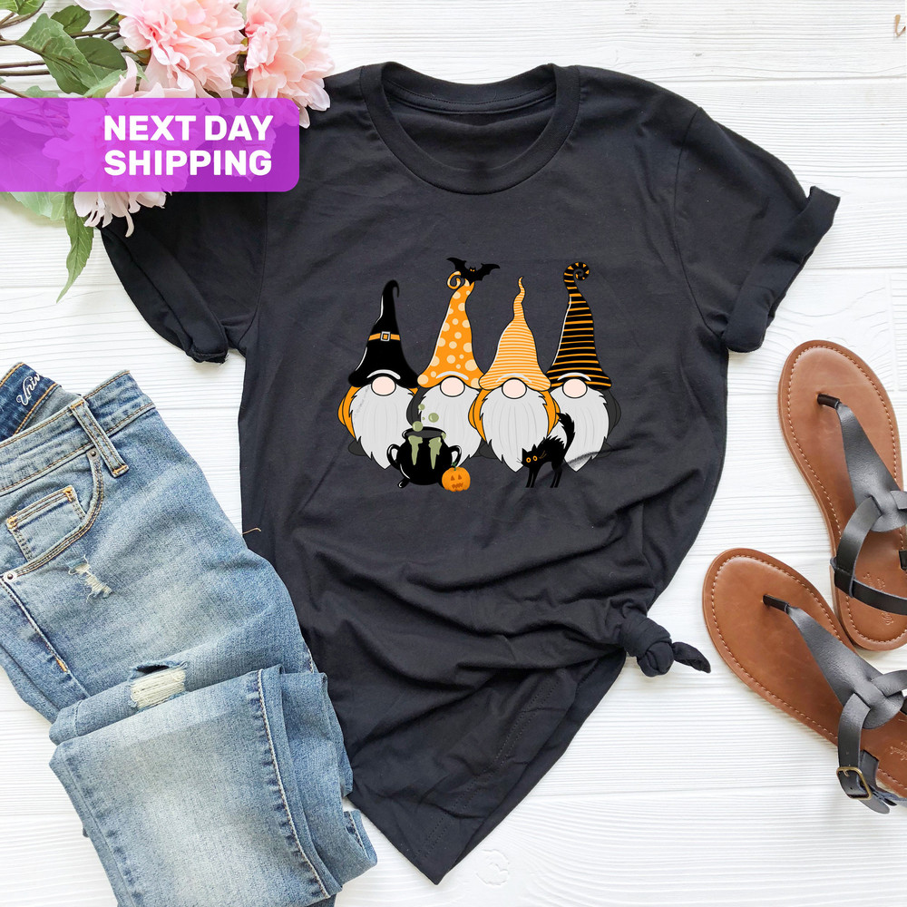 Halloween Gnomes Shirt, Halloween Funny Shirt, Halloween Gnomes T-Shirt, Halloween T-Shirt,Gnomes Shirt,Halloween Shirt, Halloween Gnome Tee - 3.jpg