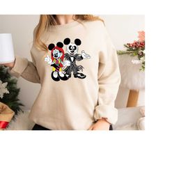 mickey and minnie halloween shirt, mickey and minnie, mickey and minnie halloween t-shirt, halloween sweatshirt, disney