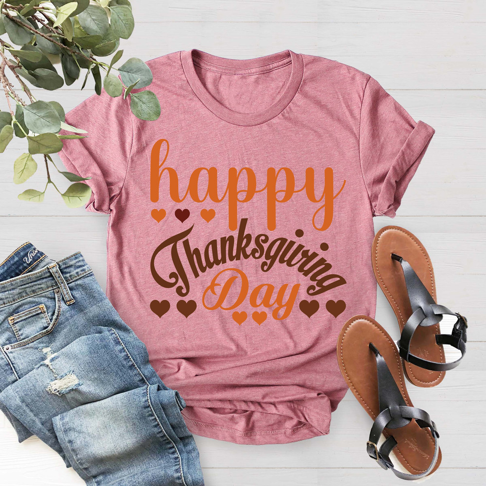 Happy Thanksgiving Shirt, Pumpkin Shirt, Thankful T-shirt, Thanksgiving Funny Shirt, Fall Shirt for Women, Turkey Shirt, Cute thanksgiving - 3.jpg