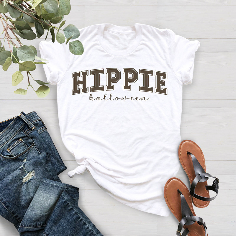 Hippie Halloween T-shirt, Retro Hippie Halloween, Retro Halloween Shirt, Groovy T-shirt, Hippie Shirt, Halloween Gift Shirt - 2.jpg